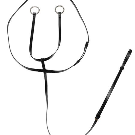 13mm Running Martingale - Black