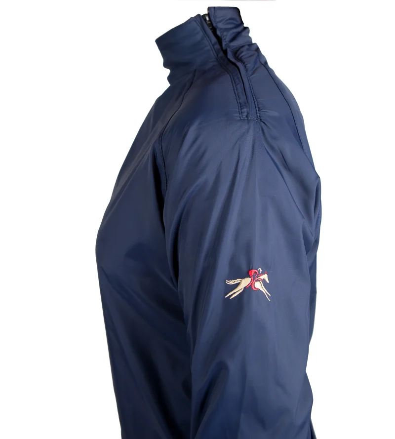 Pc Racewear Logo Fleece Riding Top Navy By Pc Racewear - EELITE
